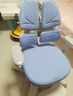 护童（Totguard）儿童学习椅可调节升降学生正姿四背坐姿椅 G985_奇思蓝 带脚踏 实拍图