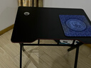 奥伦福特  电脑桌台式家用电竞游戏桌办公书桌简约书房写字桌子 碳纤维纹路单桌-80*60 升级款电竞桌 实拍图