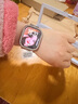 适用apple watch表带s11/s10真皮复古凯旋门女款iwatchs9苹果手表带s8高级感s7女士applewatch 【双面真皮】米白色+钻壳 适用iwatch s11/S10【46mm】表 实拍图