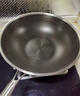 炊大皇炒锅304不锈钢有钛炒菜锅煎锅平底不粘炒锅32cm 可立可视盖不挑灶 实拍图