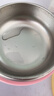 COOKSS婴儿辅食碗恒温注水保温碗316不锈钢宝宝婴幼儿吃饭儿童餐具浅蓝 实拍图