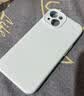 第一卫DIVI【轻柔液态丨手感超好】适用苹果14手机壳 iphone14保护套亲肤镜头全包硅胶防摔超薄软壳蓝 实拍图