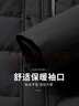 雪中飞鹅绒羽绒服男士短款脱卸帽加厚保暖休闲商务秋冬外套男装175 实拍图