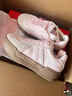 Kappa卡帕女鞋厚底滑板鞋子女2026春季新款运动休闲鞋软底德训鞋小粉鞋 奶茶粉 37 实拍图