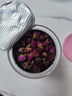 艺福堂花草茶 新花平阴原产重瓣胎玫瑰花茶75g/罐 无熏硫大朵养生搭菊花 实拍图