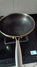 炊大皇炒锅304不锈钢有钛炒菜锅煎锅平底不粘炒锅32cm 可立可视盖不挑灶 实拍图