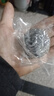 食品级304钢丝球不掉丝不锈钢家用清洁球厨房用刷锅球洗碗铁丝球 钢丝球*20 实拍图