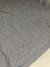 京东京造 悦柔床笠 120g加厚耐用磨毛A类床罩床垫保护套 1.8米床 科技灰 实拍图
