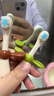 世喜儿童牙刷1-2-3岁婴幼儿宝宝超细软毛牙刷口腔清洁训练乳牙刷2支装 实拍图