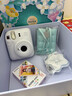 INSTAX富士instax立拍立得 一次成像相机 mini12精美礼盒 月光茉莉 含10张fafa花边相纸 实拍图