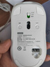 联想（Lenovo）超级电容鼠标 2.4G无线蓝牙双模充电鼠标快充 人体工学 商务办公鼠标笔记本平板 白 实拍图