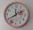 北极星（POLARIS）挂钟 时尚创意客厅钟表 简约石英钟2842粉樱花30cm新年焕新 实拍图