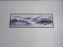 喜巢床头画装饰画客厅沙发背景背靠金山自粘画卧室贴画百福壁画山水画 江山如画 150cm x 50cm 实拍图