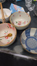川岛屋（KAWASIMAYA）川岛屋日式陶瓷碗家用新款特别好看的米饭吃饭碗小碗餐具套装 5英寸米饭碗4个 实拍图