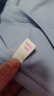 浪莎女士睡衣女夏季薄款棉质短袖七分裤套头圆领可外穿家居服 实拍图