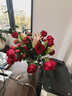 芊芊细语斗南基地直批发玫瑰鲜花全国速递配送女友礼物家用水养插花家庭 20支随机玫瑰+5朵随机百合+红豆+送保鲜剂 实拍图