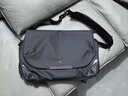 探索星空光影阿波罗X1磁吸扣大学生斜挎包休闲16寸电脑背包邮差包 黑色-加大号(可放16寸笔记本) 实拍图