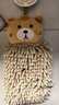 洁丽雅（Grace）擦手巾16*26cm*2条雪尼尔加厚吸水海绵浴室吸水巾朵拉鸭+比特熊 实拍图