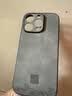 世咏（SHIYONG）适用苹果16pro手机壳 iphone16pro保护套镜头全包超薄防摔轻奢羊巴皮简约创意国风小羊皮男女 灰色 实拍图