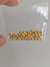 胜恋【胜恋】胜恋金珠999足金小珠子黄金硬金转运珠子隔珠古法珠手链 999足金3mm古法金珠 多颗混发0.03g 实拍图