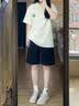 莫代尔西装短裤子女2026夏季冰丝薄款阔腿裤女高腰显瘦冰丝五分休闲西裤 实拍图