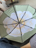蕉下（beneunder）防紫外线遮阳伞三折双层黑胶晴雨伞防晒伞BM011月雾 实拍图