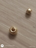 胜恋【胜恋】胜恋金珠999足金小珠子黄金硬金转运珠子隔珠古法珠手链 999足金3mm古法金珠 多颗混发0.03g 实拍图