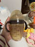 世喜奶瓶6个月以上婴儿仿母乳硅胶断奶大棕瓶带重力球手柄240ml 实拍图