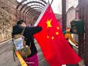 优衣库防风连帽外套男装女装夹克482213 09 黑色 3XL 实拍图