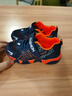 李宁热断码男童鞋子中大童透气网面2026春季儿童皮面运动休闲跑步鞋 1712深蓝橘单网 28 实拍图