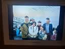 THOMSON汤姆逊 数码相框10.1英寸高清电子相册触摸屏智能照片播放器 高级木框 定制LOGO 1001w木色 实拍图