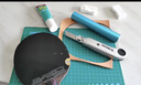 莹恋WINION严选乒乓球胶皮专业粘拍工具套装绿色垫板金属滚胶棒切割刀 实拍图