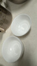 宜家（IKEA）OFTAST奥夫塔耐热餐盘菜盘碗碟西餐盘骨碟家用套装餐具 白色饭碗11cm 实拍图