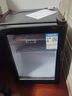 威力冰吧家用小型冷藏保鲜柜58升办公室宿舍宾馆茶叶饮料红酒透明恒温冰箱一级能效+白灯BC-58 实拍图