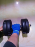 华亚（HUAYA） 哑铃男士杠铃套装可调节环保包胶手铃亚玲家用运动锻炼健身器材 一副两只总重15kg两用款【男女初学者】 实拍图