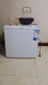 美的（Midea）45L单门小冰箱白色迷你租房宿舍办公室家用单温冷藏小型电冰箱美妆可用节能运行BC-45M 实拍图