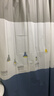 京寻浴帘加粗加厚防水窗帘优质免打孔浴室防水隔断帘 1.8*2M 实拍图