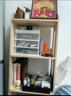 实木书架一体靠墙落地置物架松木窄缝柜家用收纳柜子客厅简易书柜 4层【免漆松木板】50x25x106CM 实拍图