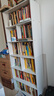 酷林书架落地简约书柜简易多层置物架客厅卧室储物收纳柜子 6层暖白色 实拍图
