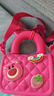 迪士尼（Disney）儿童挎包草莓熊粉红色公主3-6女童手提单肩零钱出游逛街生日礼物 实拍图