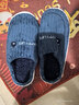 【福利价】小熊小兔棉拖秋冬季情侣保暖学生男拖鞋女居家棉拖鞋 小熊小兔棉拖-藏青色 40-41 适合39-40 实拍图