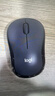 罗技（Logitech）M196 无线蓝牙鼠标 办公鼠标 笔记本商务办公家用 小巧便携 对称手型 石墨灰 实拍图