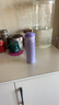 膳魔师（THERMOS）保温杯500ml大容量男女士儿童不锈钢保温保冷水杯子JNL-503 PPL 实拍图