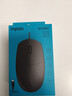 雷柏（Rapoo）N100C 中小手有线办公鼠标 USB-C接口笔记本电脑台式机对称鼠标 磨砂设计即插即用Type-C 黑色 实拍图