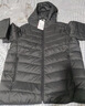 坦博尔羽绒服春款保暖通勤百搭男款轻薄连帽外套TF246209肌理雪山170 实拍图