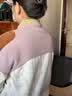 佰茹宏德绒护肩保暖肩周炎医用睡觉用男女士专用坎肩护肩膀保护套披肩套 棕色有领（带贴片） XL（140-170斤）可穿 实拍图