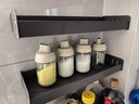 天地鱼厨房置物架壁挂免打孔枪灰家居厨房用品多功能置物架壁挂式刀架 调料架40双层[5钩] 实拍图