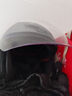LS2新款摩托车头盔四分三盔电动助力车四季大尾翼大码男女半盔OF608 哑浅灰 4XL(建议63-64CM) 实拍图