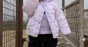 巴拉巴拉儿童羽绒服男童女童冬季外套摇粒绒两件套2025新款保暖上衣男女宝 实拍图