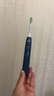 飞利浦（PHILIPS）声波电动牙刷钻石3系 生日礼物情侣款送男生女友微泡水流HX5181/02 蓝色 实拍图